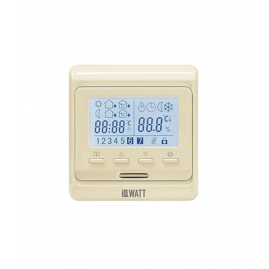 Терморегулятор IQWATT IQ Thermostat P слоновая кость 039488