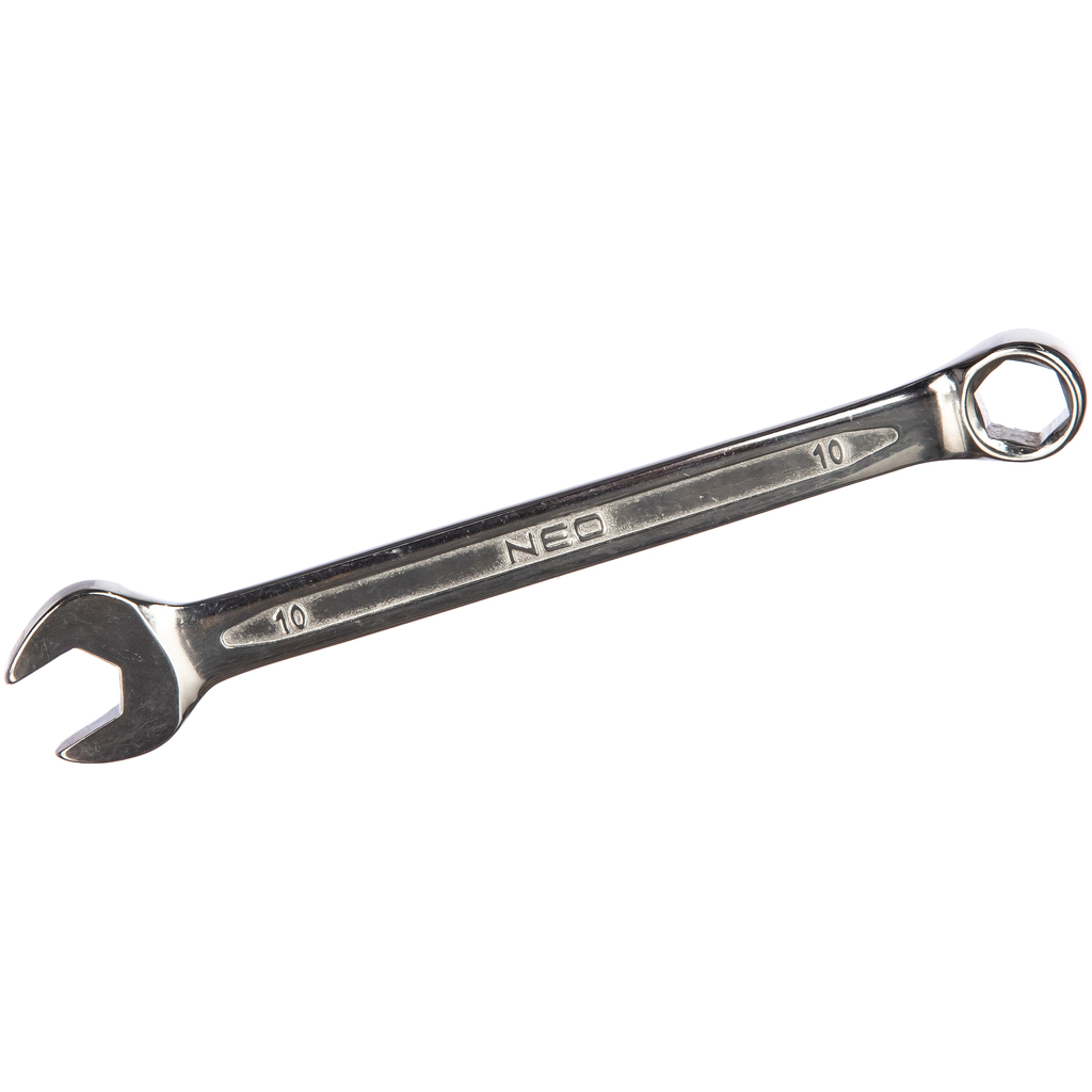 Комбинированный ключ NEO HEX/V 10x140мм 09-410