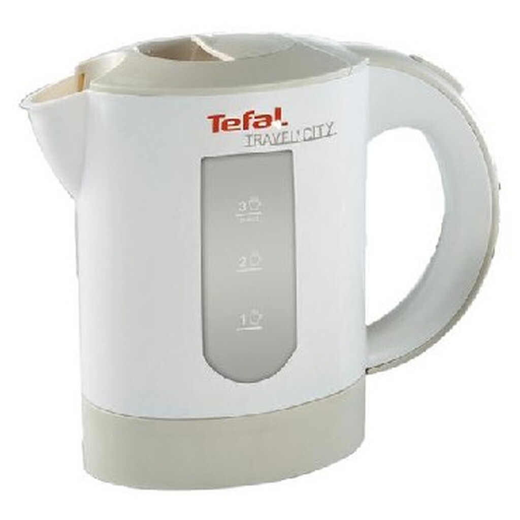 Чайник электрический TEFAL KO120130, 650Вт, белый и бежевый 7211001544