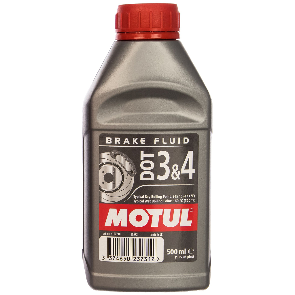Тормозная жидкость MOTUL DOT 3&4 Brake Fluid FL 0.5 л 102718