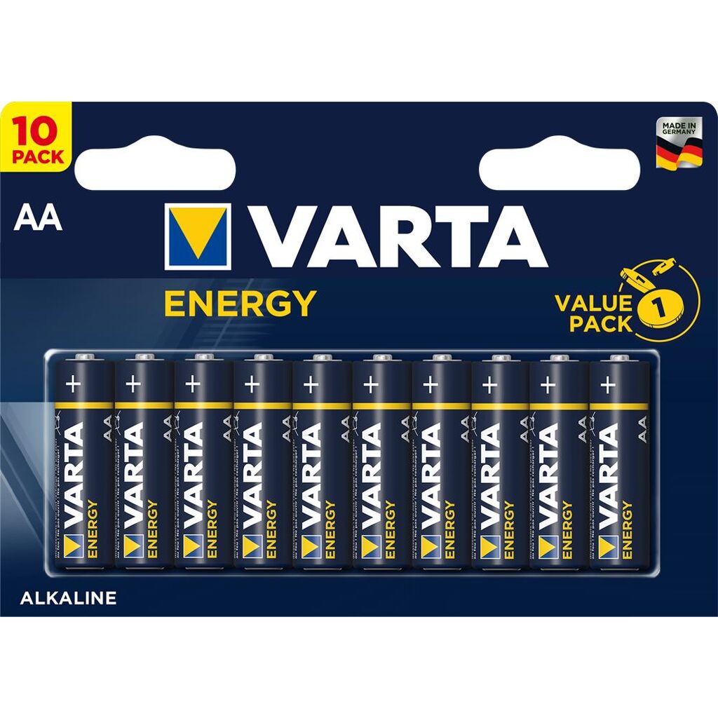 Батарейки Varta ENERGY AA 4106229491 LR6