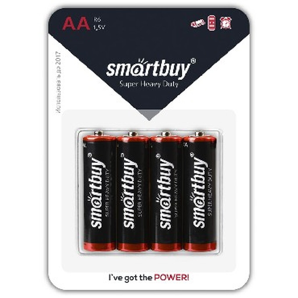 батарейка SMARTBUY (SBBZ-2A04B) R6-4BL