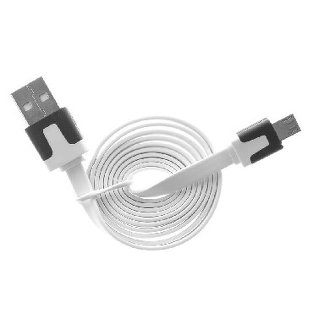 USB кабель OLTO ACCZ-3015 USB - MICROUSB 1м белый (5) o-1072010