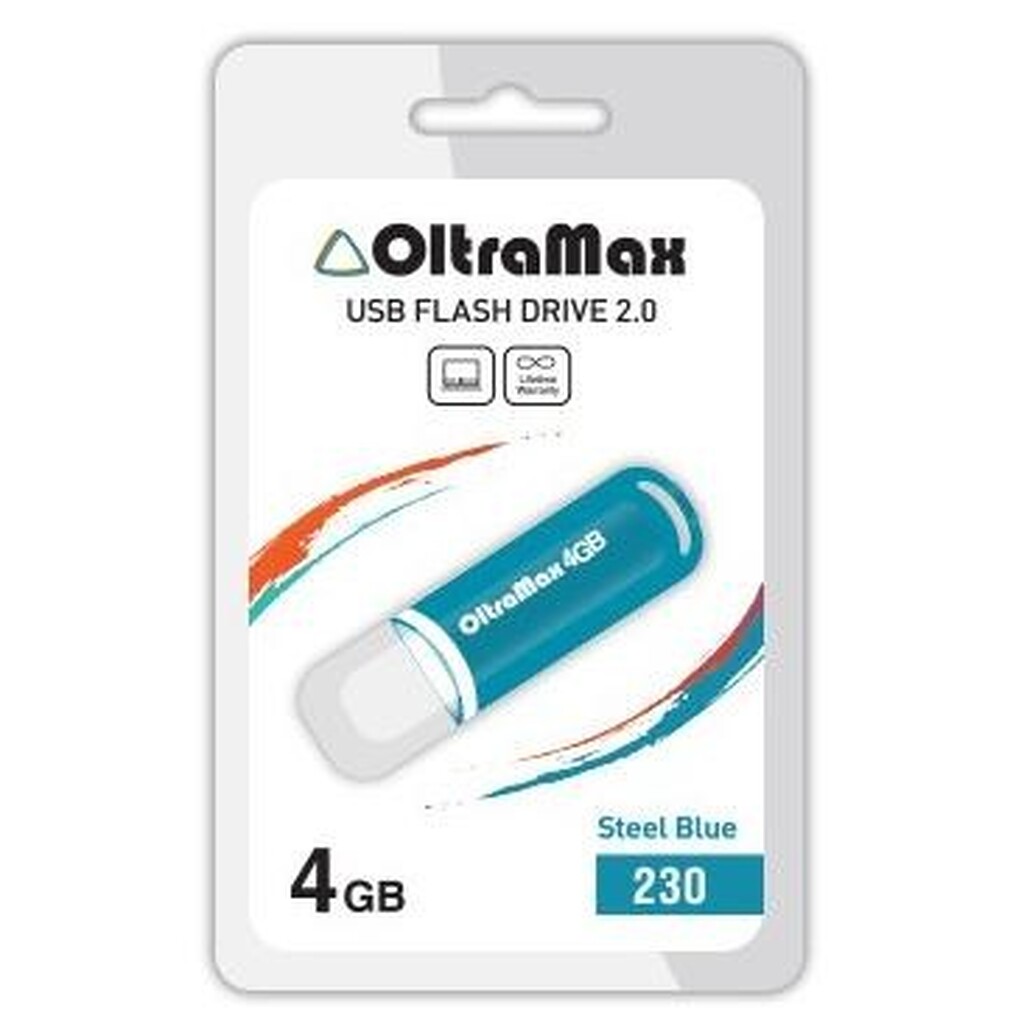 USB флэш-накопитель OLTRAMAX OM-4GB-230-св.синий