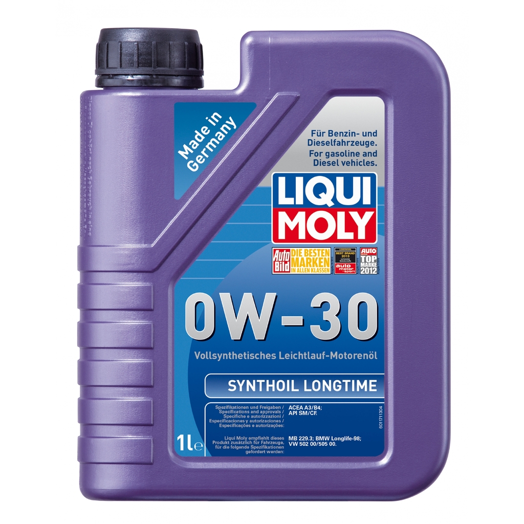 Синтетическое моторное масло 1л 0W-30 LIQUI MOLY Synthoil Longtime 1171
