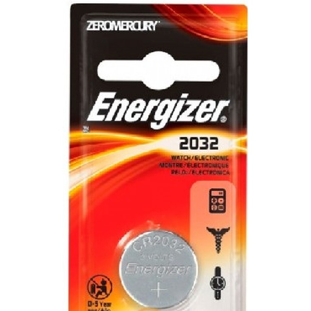 батарейки ENERGIZER CR2032 BL1 LITHIUM 3V (E301021302)