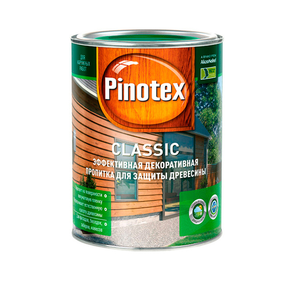 Пропитка Pinotex Классик дуб 1л (42202)
