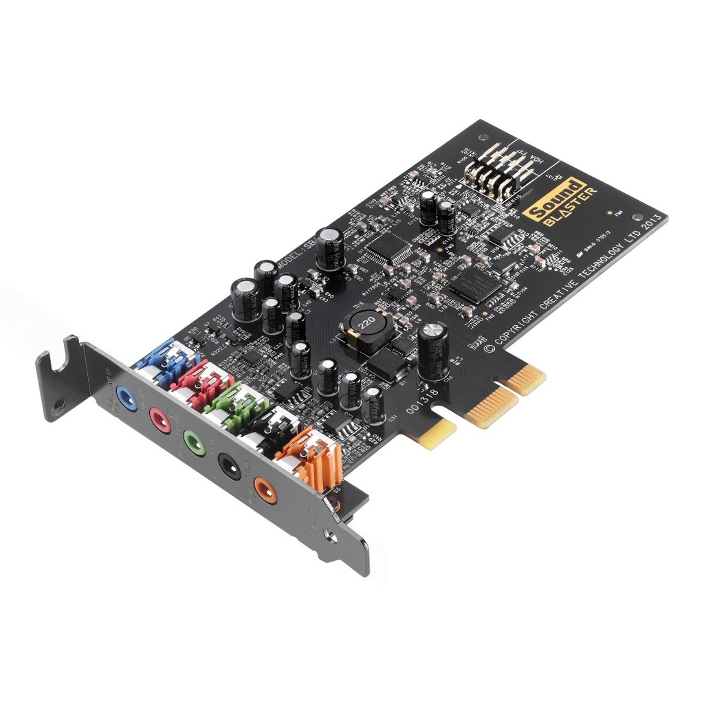 Звуковая карта Creative Sound Blaster Audigy FX PCI-eX  int. Retail 70SB157000000 P110062