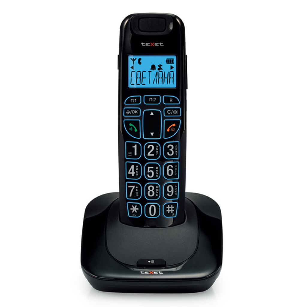 Радиотелефон teXet TX-D7505A Black P123454