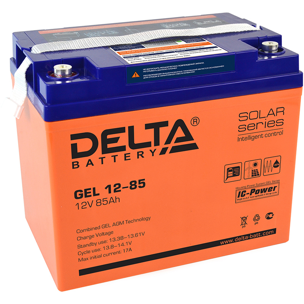 Батарея аккумуляторная Delta GEL 12-85