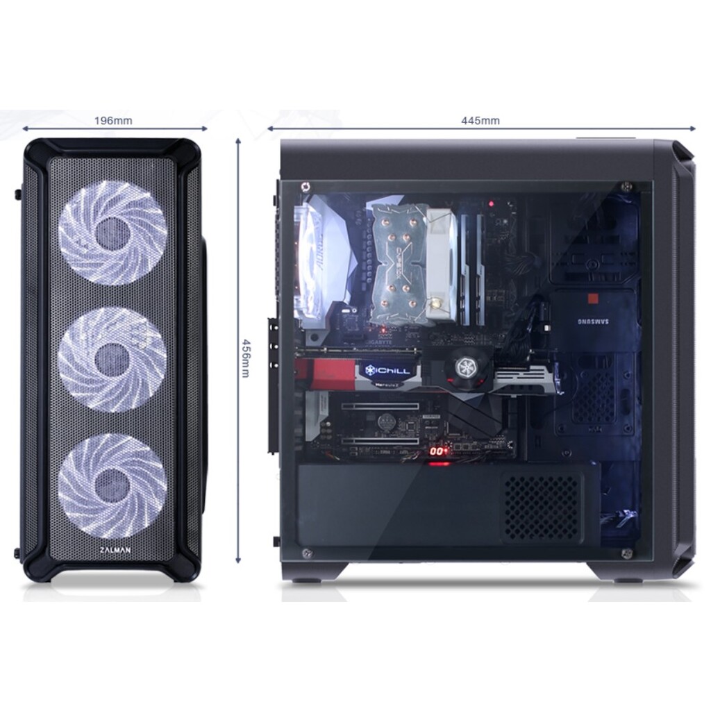 Корпус zalman i3 edge. Корпус Zalman i3 Black. Zalman i3 ATX Mid Tower. ATX Zalman i3 Edge.