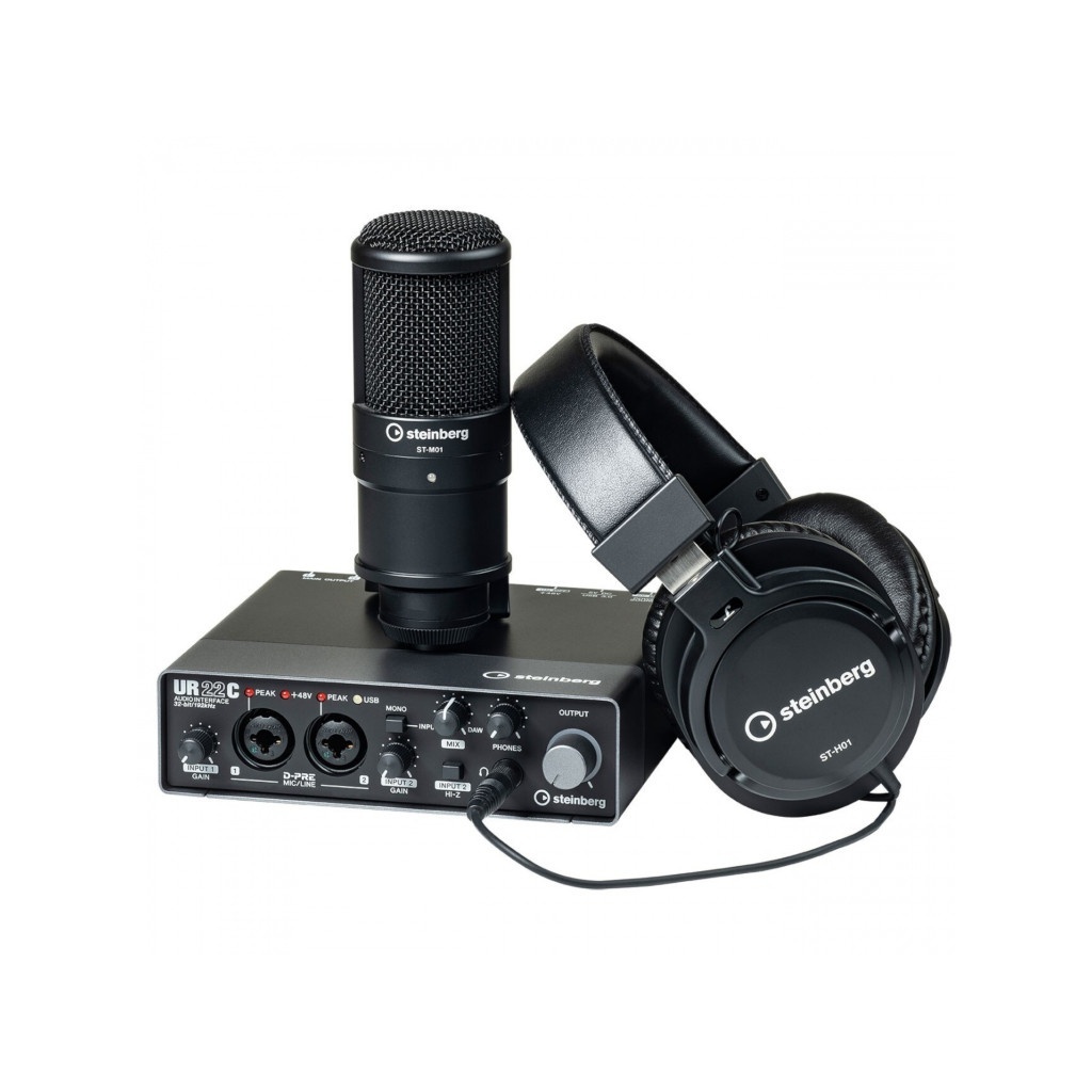 Аудиоинтерфейс Steinberg UR22C Recording Pack