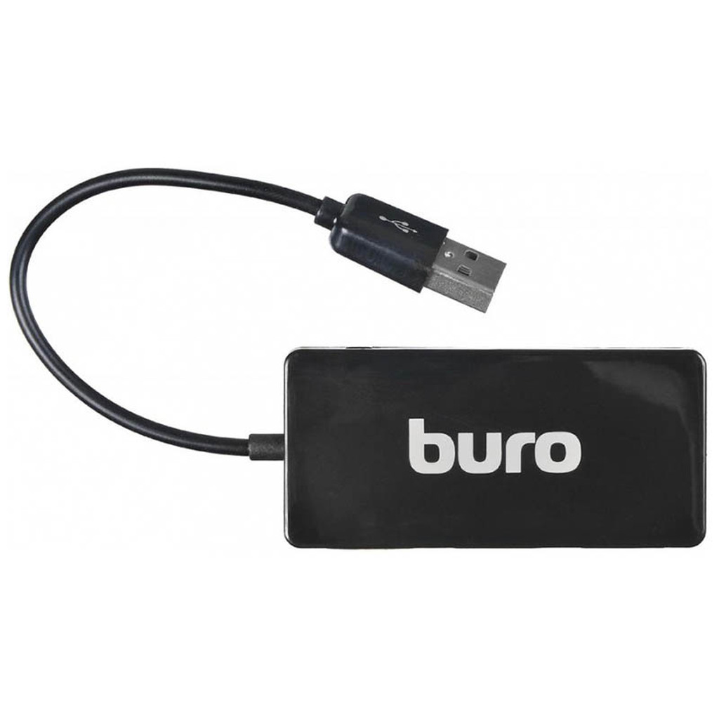 Хаб Buro USB2.0 4xUSB BU-HUB4-U2.0-Slim BU-HUB4-U2.0-SLIM
