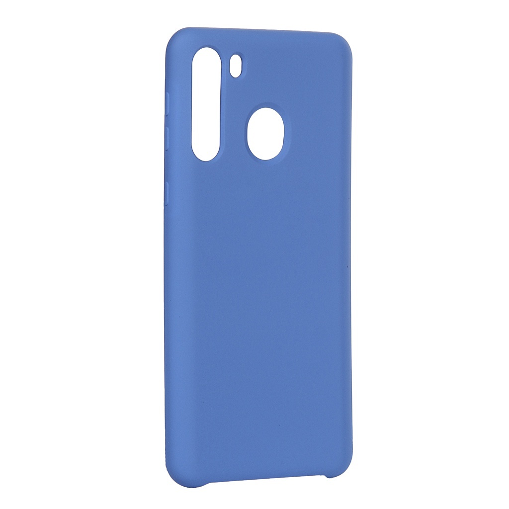 Чехол Innovation для Samsung Galaxy A21 Silicone Cover Blue 16842 P713094