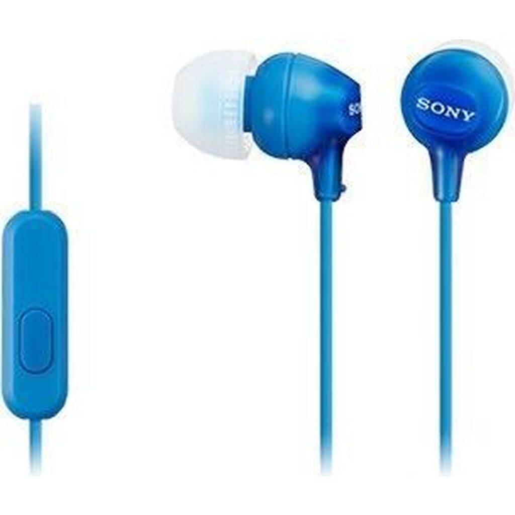 Наушники Sony MDR-EX15AP Blue MDREX15APLI.CE7