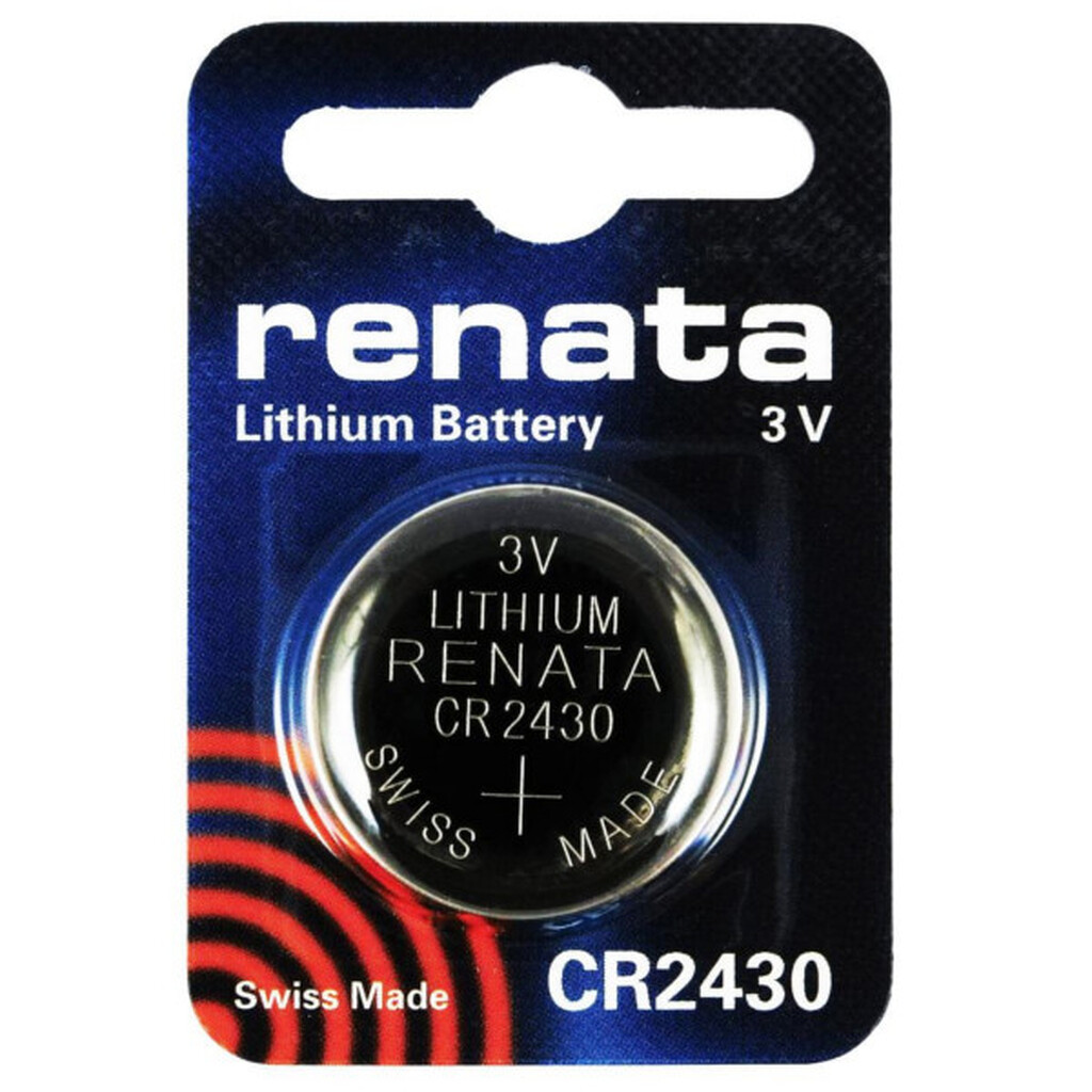 Батарейка CR2430 - Renata (1 штука) P192881
