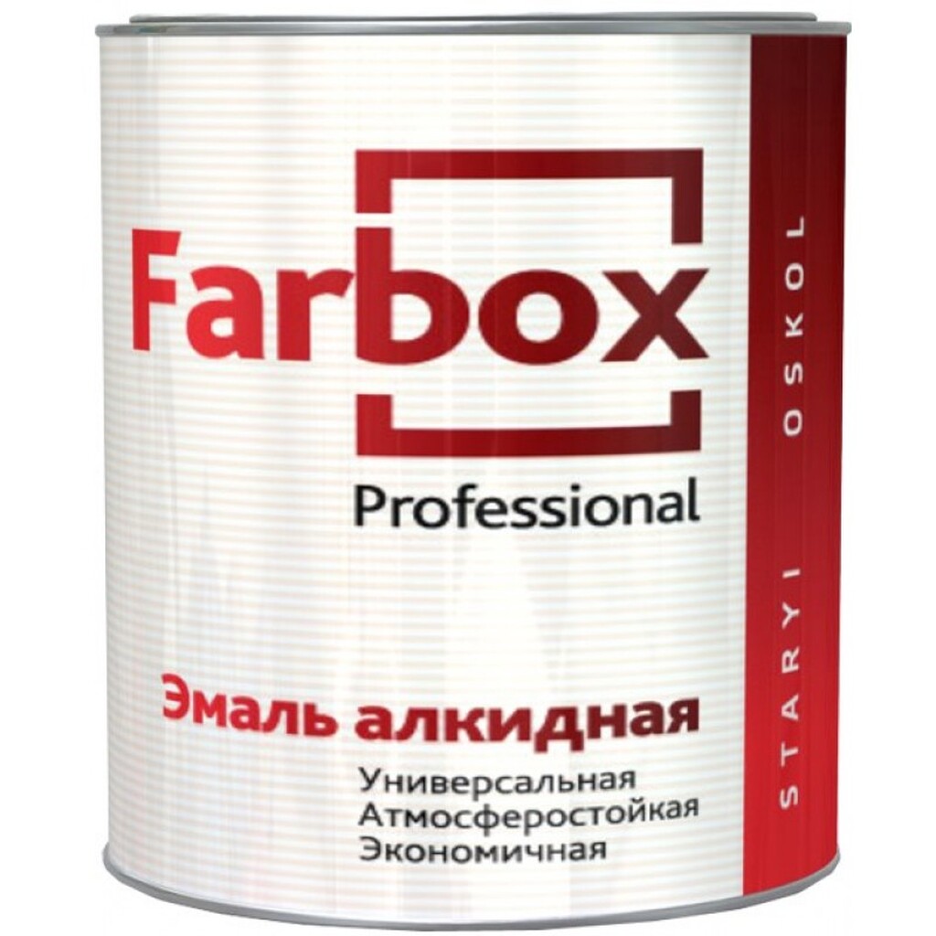 Эмаль ПФ-115 ТУ Белая Farbox БРИЦ 0.9кг (00-00004063) 408948 BRITZ 00-00004619