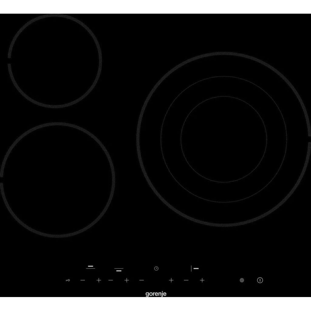 Электрическая варочная панель Gorenje ECT63ASC, Hi-Light, независимая, черный 736062