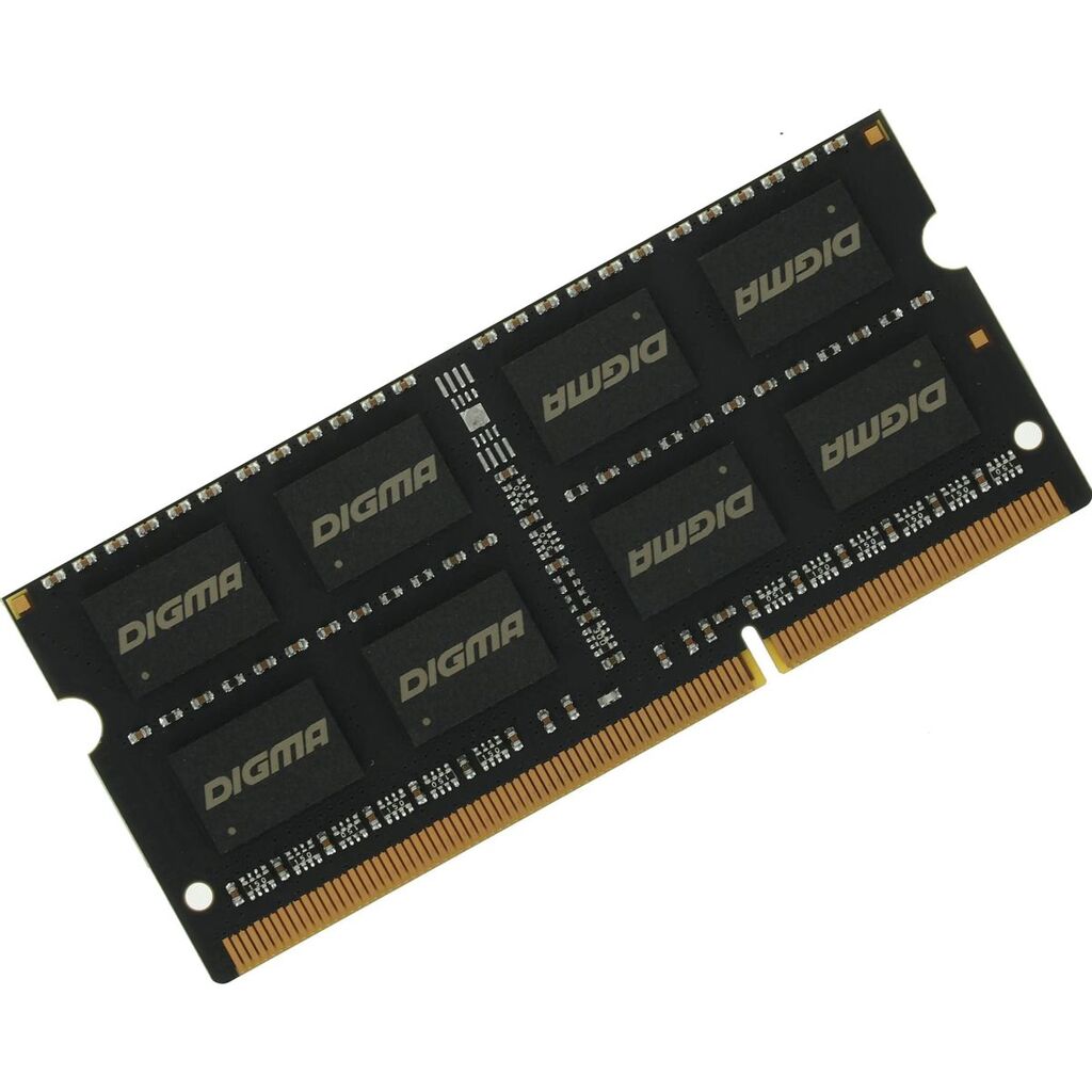 Оперативная память Digma DGMAS31600008D DDR3L -  8ГБ 1600МГц, для ноутбуков (SO-DIMM),  Ret 1784244