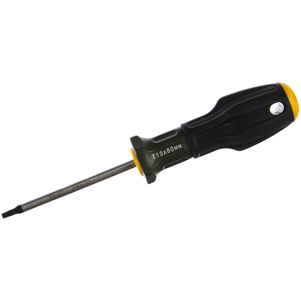 Отвертка TORX с отверстием T15 80 мм Дело Техники 726015