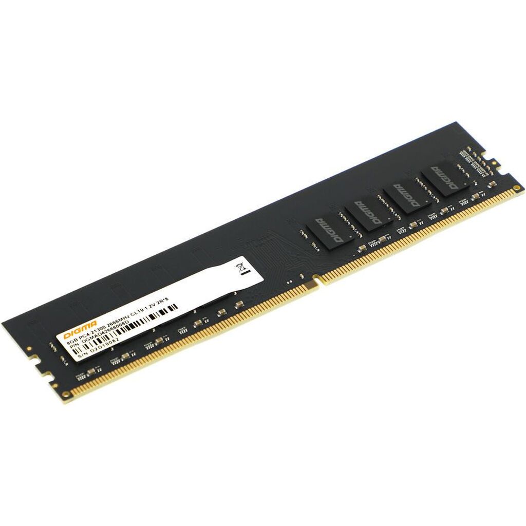 Оперативная память Digma DGMAD42666008D DDR4 -  8ГБ 2666МГц, DIMM,  Ret 1892914