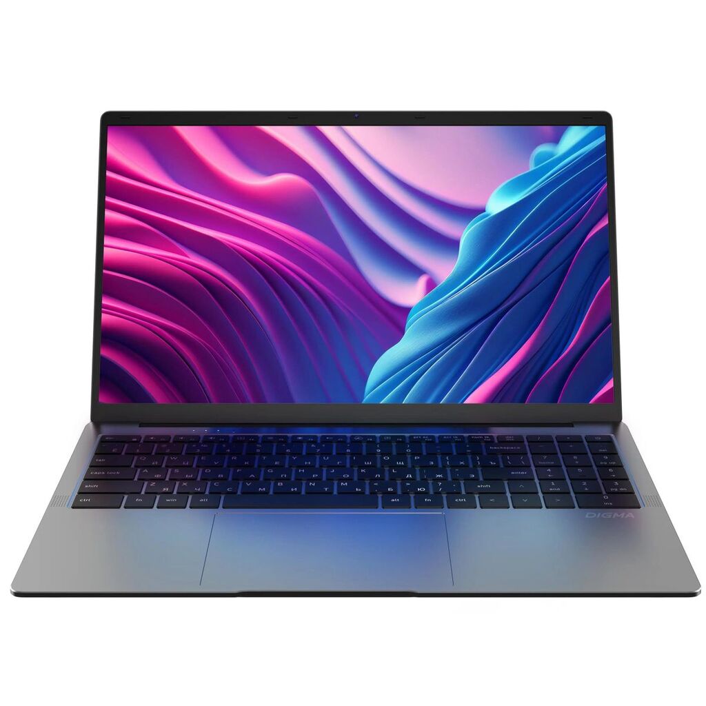 Ноутбук Digma EVE P5850, 15.6",  IPS, Intel Pentium Silver N5030 1.1ГГц, 4-ядерный, 8ГБ 256ГБ SSD,  Intel UHD Graphics  605, Windows 11 Professional, темно-серый DN15N5-8CXW03 1896048