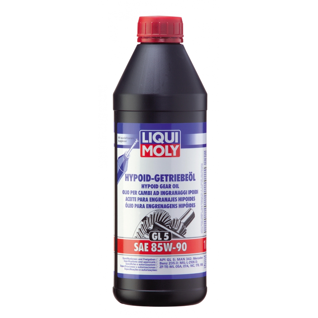 Минеральное трансмиссионное масло LIQUI MOLY Hypoid Getriebeoil 85W-90 GL-5 1л 1956