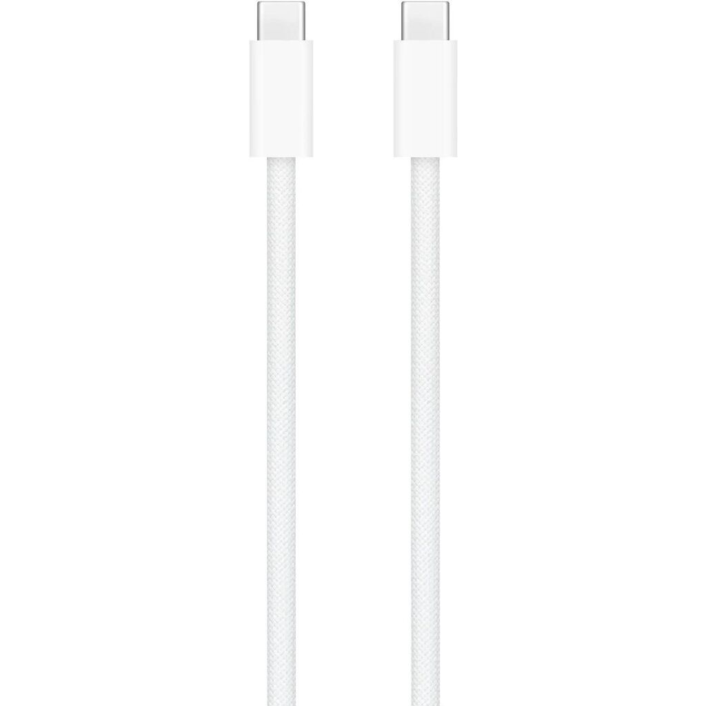 Кабель Apple A2794,  USB Type-C (m) -  USB Type-C (m),  2м,  в оплетке,  белый [mu2g3zm/a] MU2G3ZM/A