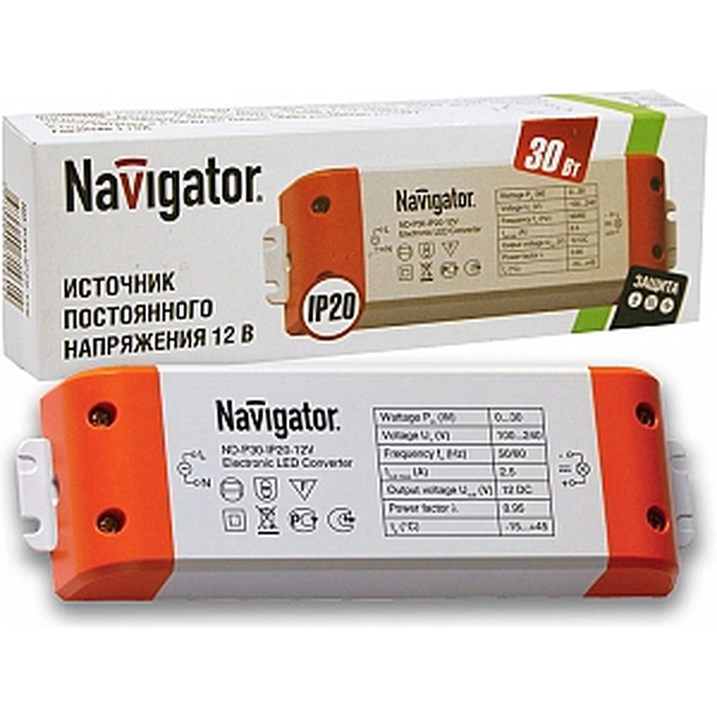 Драйвер Navigator 71 461 ND-P30-IP20-12V 4670004714614 209693