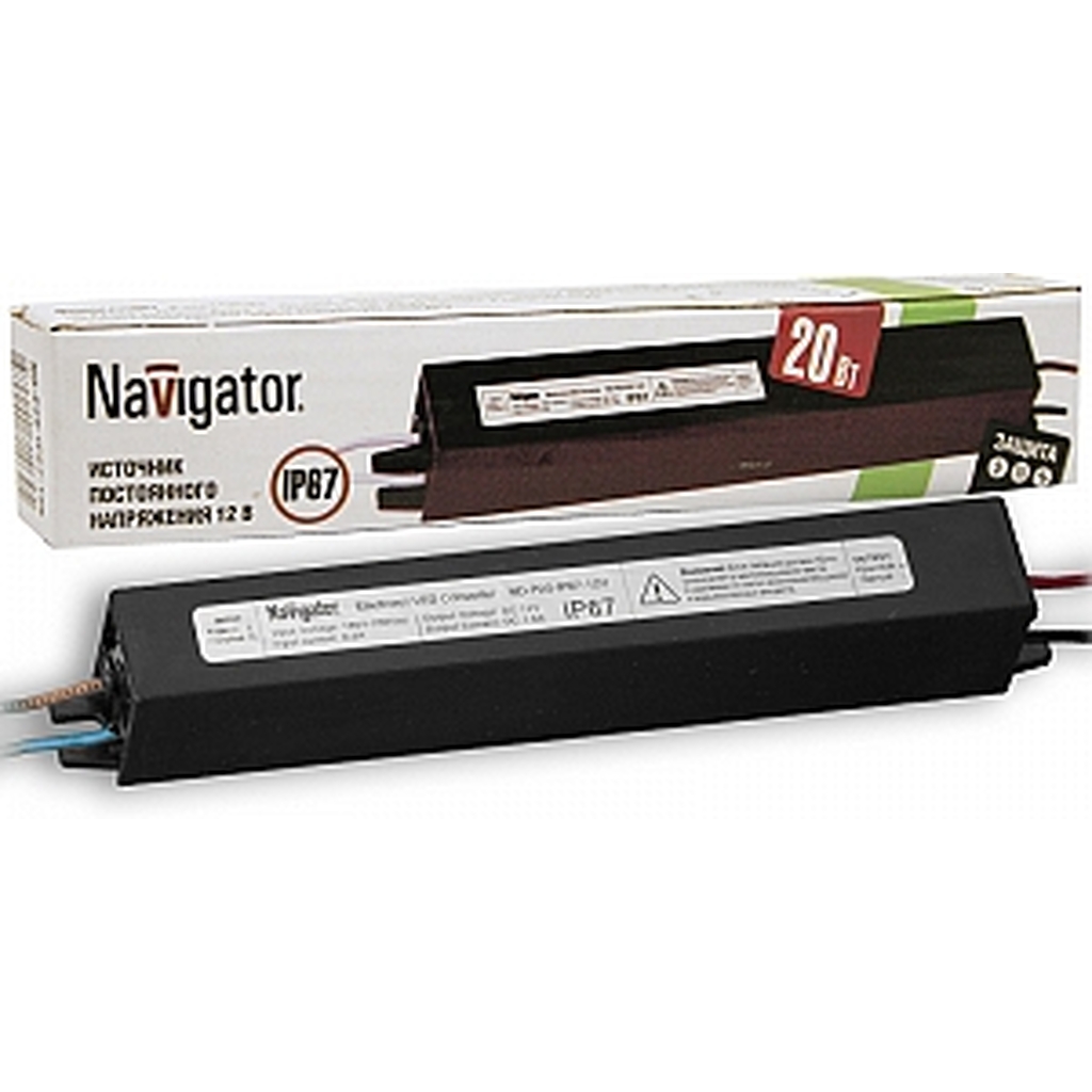 Драйвер Navigator 71 470 ND-P20-IP67-12V 4670004714706 209703