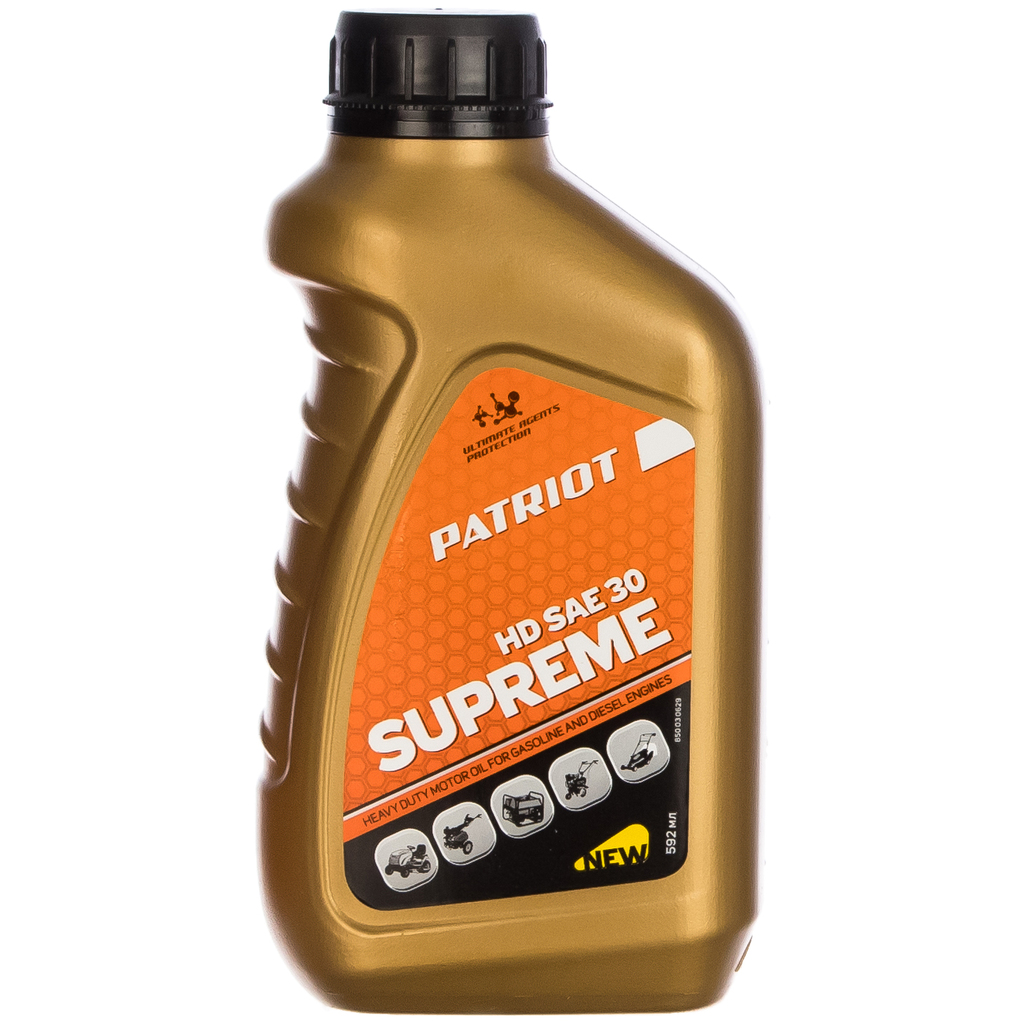 Масло SUPREME HD SAE 30 4T (0,592 л) PATRIOT 850030629