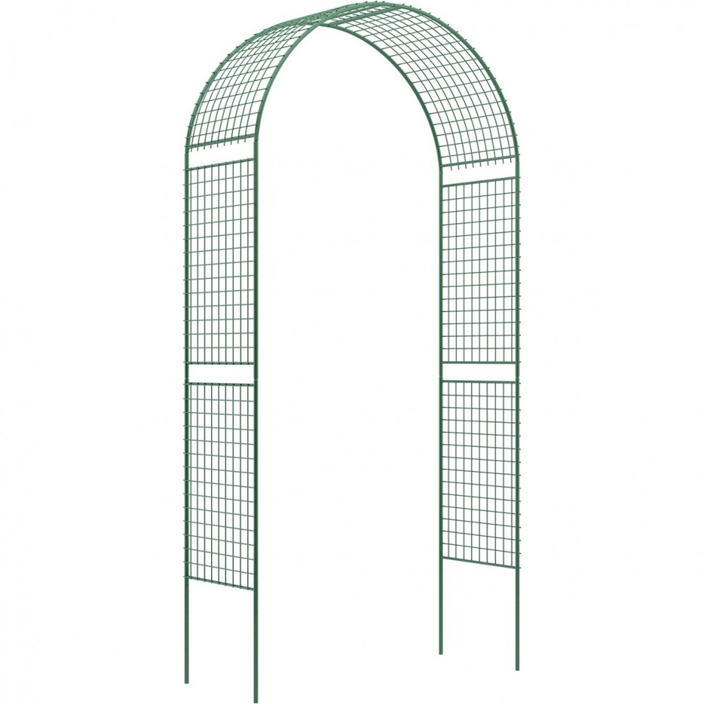 Садовая разборная арка Россия Сетка широкая 2,5х0,5х1,2м  69124