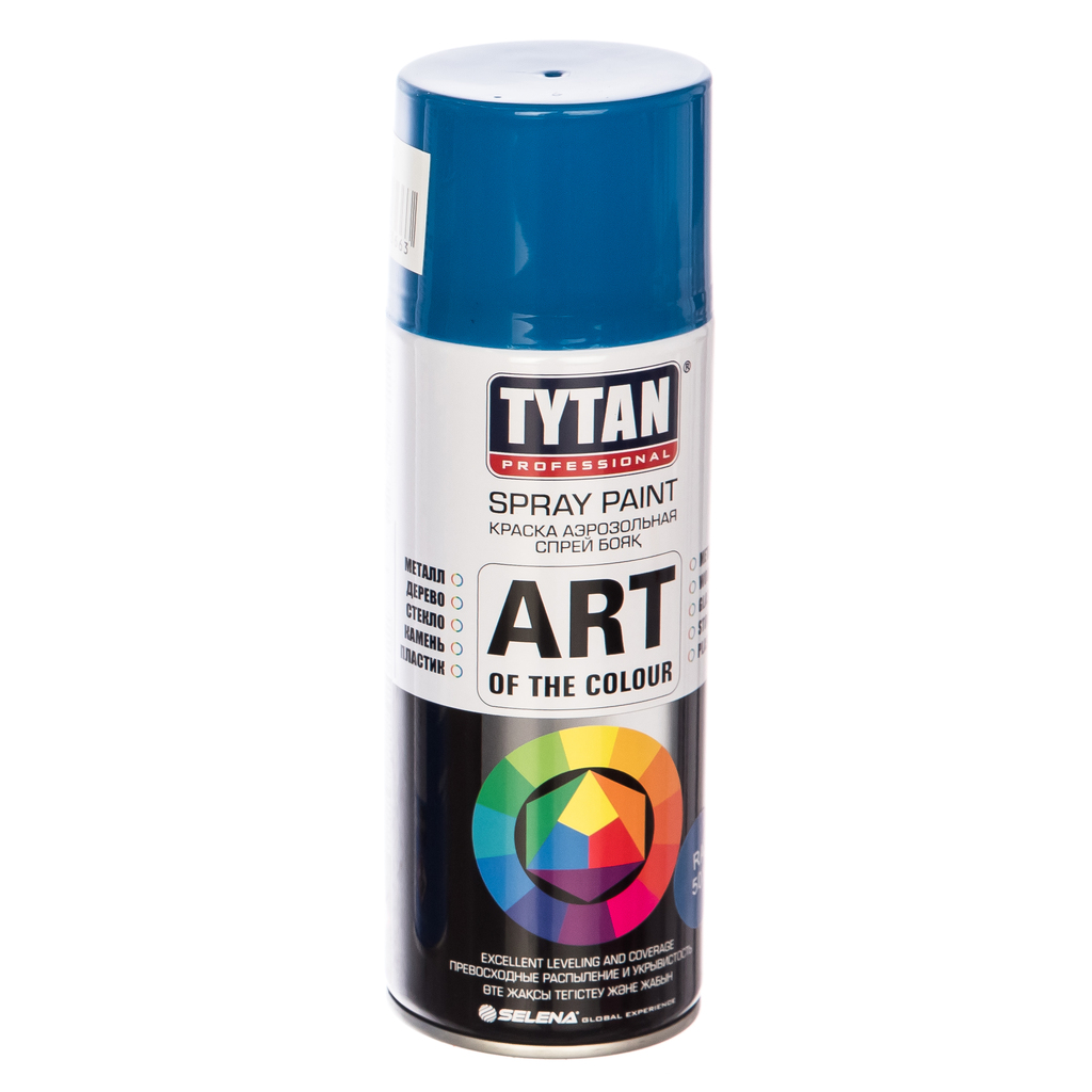 Аэрозольная краска TYTAN PROFESSIONAL ART OF THE COLOUR RAL5010, синяя 400мл 93663