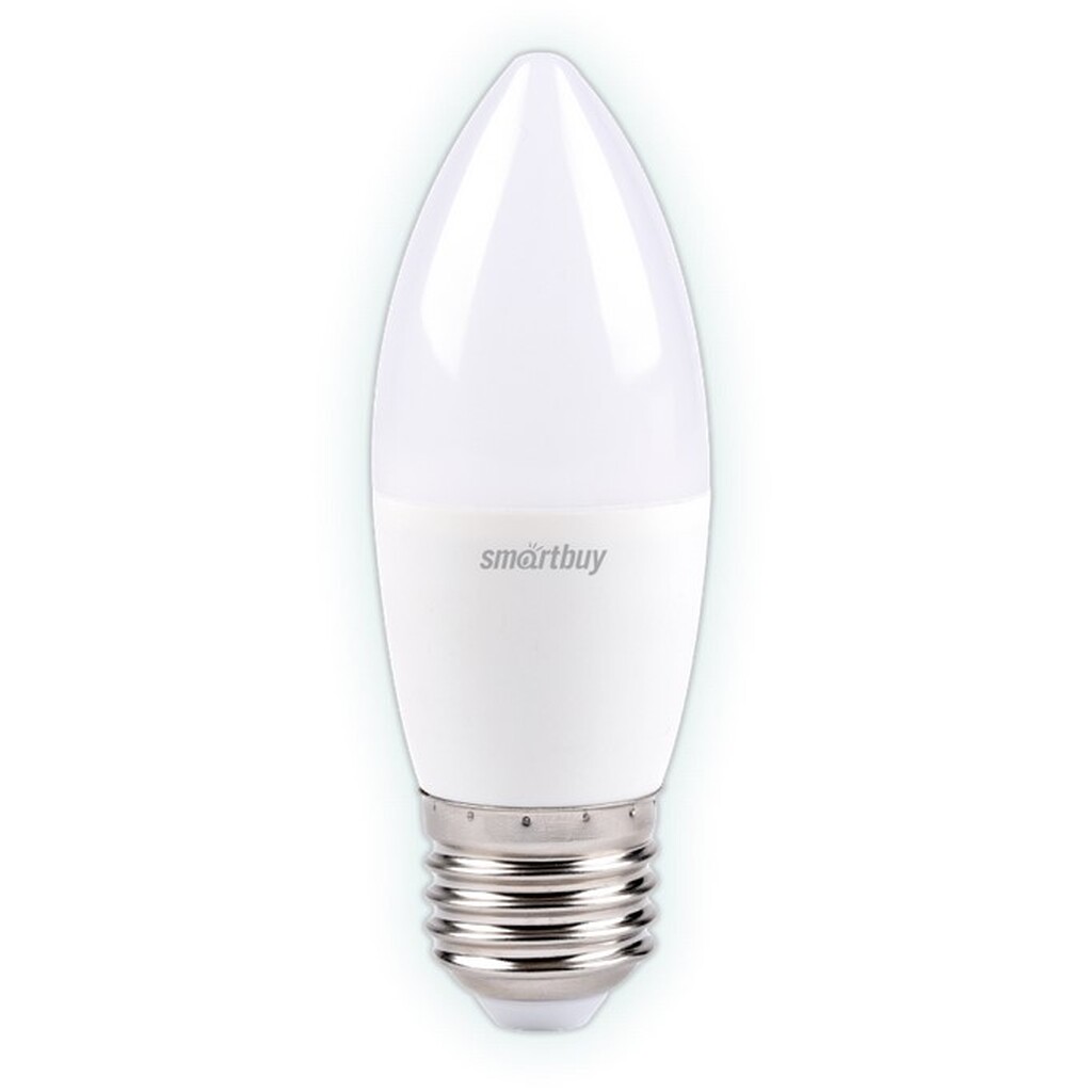 Светодиодная лампа Smartbuy LED C37-9,5W/6000 SBL-C37-9_5-60K-E27