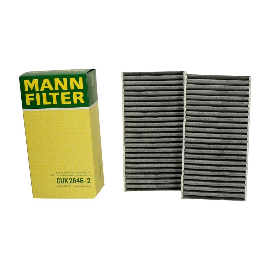 Фильтр салонный, угольный MANN CUK 2646-2 MANN-FILTER