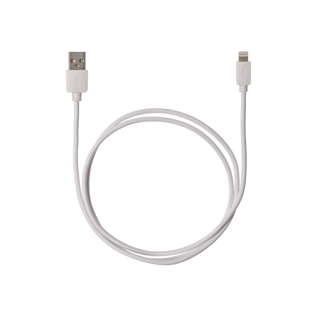 Кабель в ПВХ оплетке Tdm Electric ДК 6, USB - Lightning, 1 м, белый SQ1810-0306