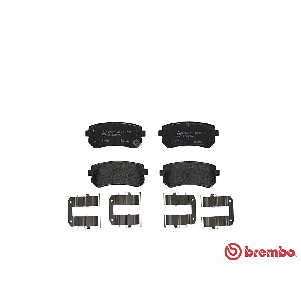 Тормозные колодки Brembo P30051 Задние