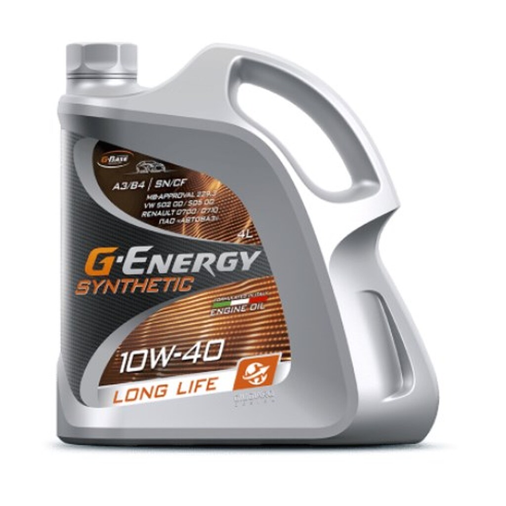 Масло Synthetic Long Life 10W-40 4л G-Energy 253142395