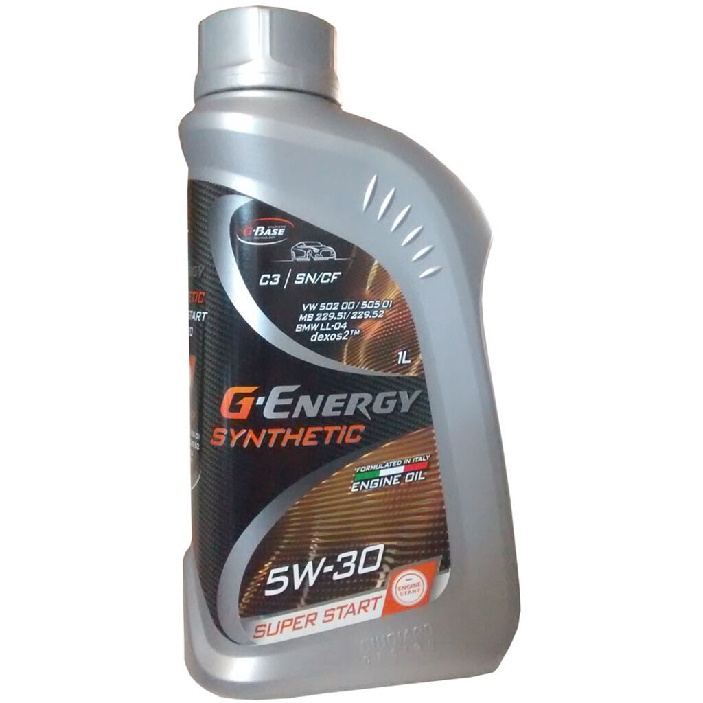 Масло SynthSuperStart 5W-30 1л G-Energy 253142399