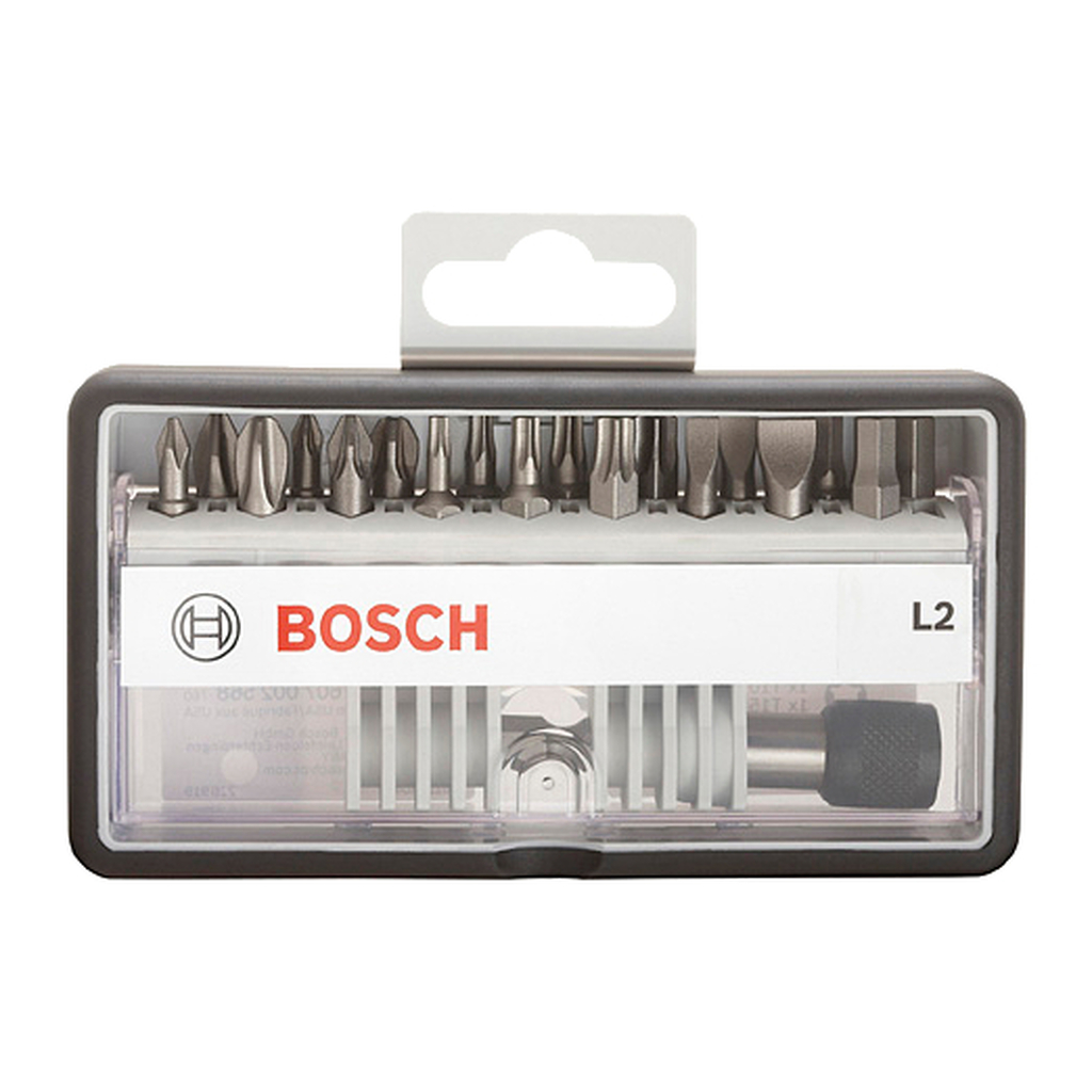 Набор бит (18 шт) Robust Line L2 XH Bosch 2607002568