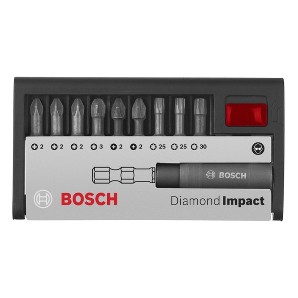 Набор бит (10 шт) PH/PZ/TX Bosch 2608522064
