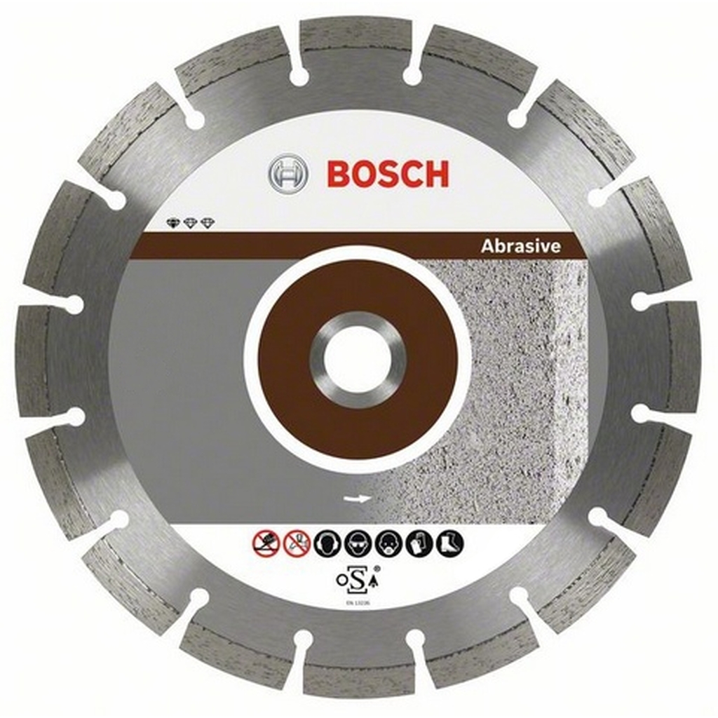 Диск алмазный отрезной Professional for Abrasive (115х22.2 мм) для УШМ Bosch 2608602615