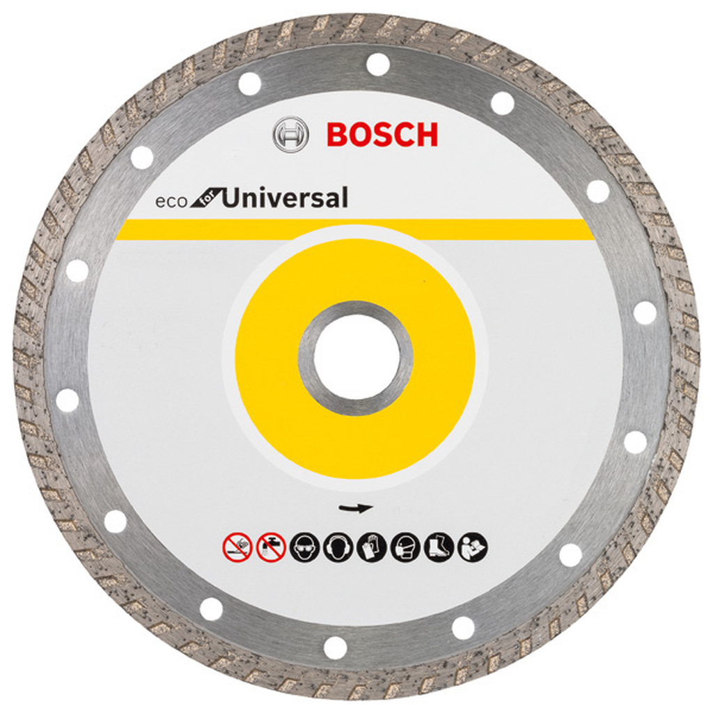 Диск алмазный ECO Universal Turbo (115х22.2 мм) Bosch 2608615036