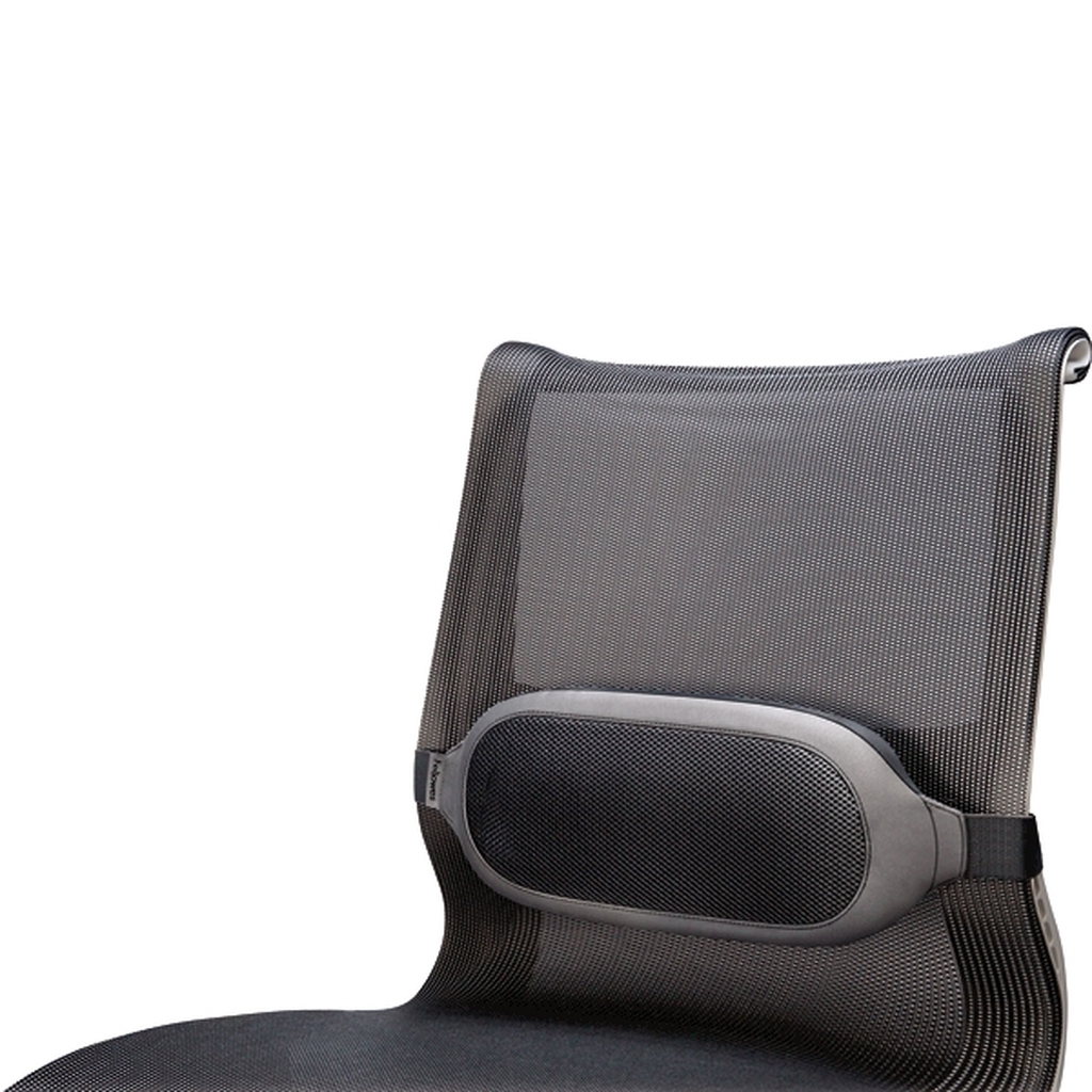 Кресло для поясницы. Подушка для кресла Fellowes FS-80264. Подушка для поясницы. Накладка на кресло для спины. Подушка для поясницы на стул.
