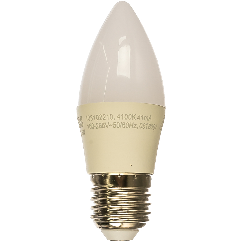 Лампа Gauss LED Свеча E27 9.5W 950lm 4100К 103102210