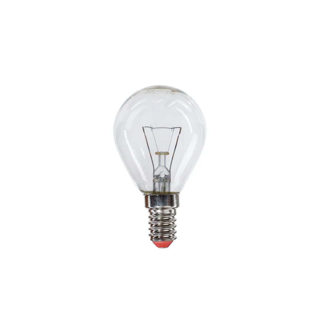 Лампа накаливания Экономка шар прозрачный 60 Вт Е14 650лм EcoG4560wE14