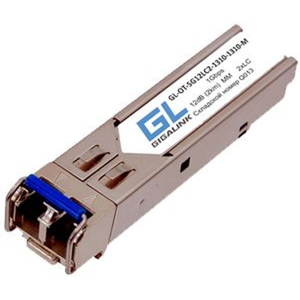 Модуль SFP GIGALINK 1Гбит/c, два волокна MM, 2xLC, 1310 нм, 12 дБ GL-OT-SG12LC2-1310-1310-M