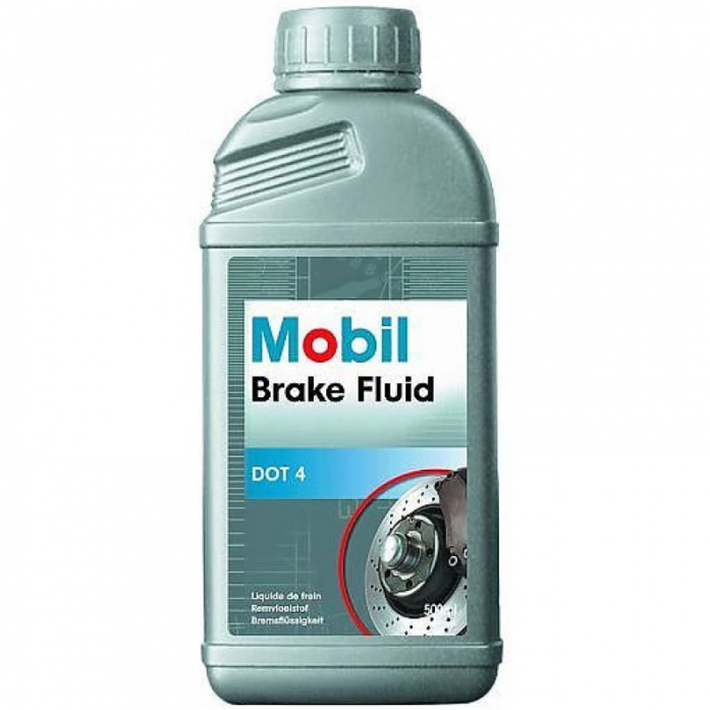 Тормозная жидкость Mobil Brake Fluid DOT 4 (0,5л) 150906