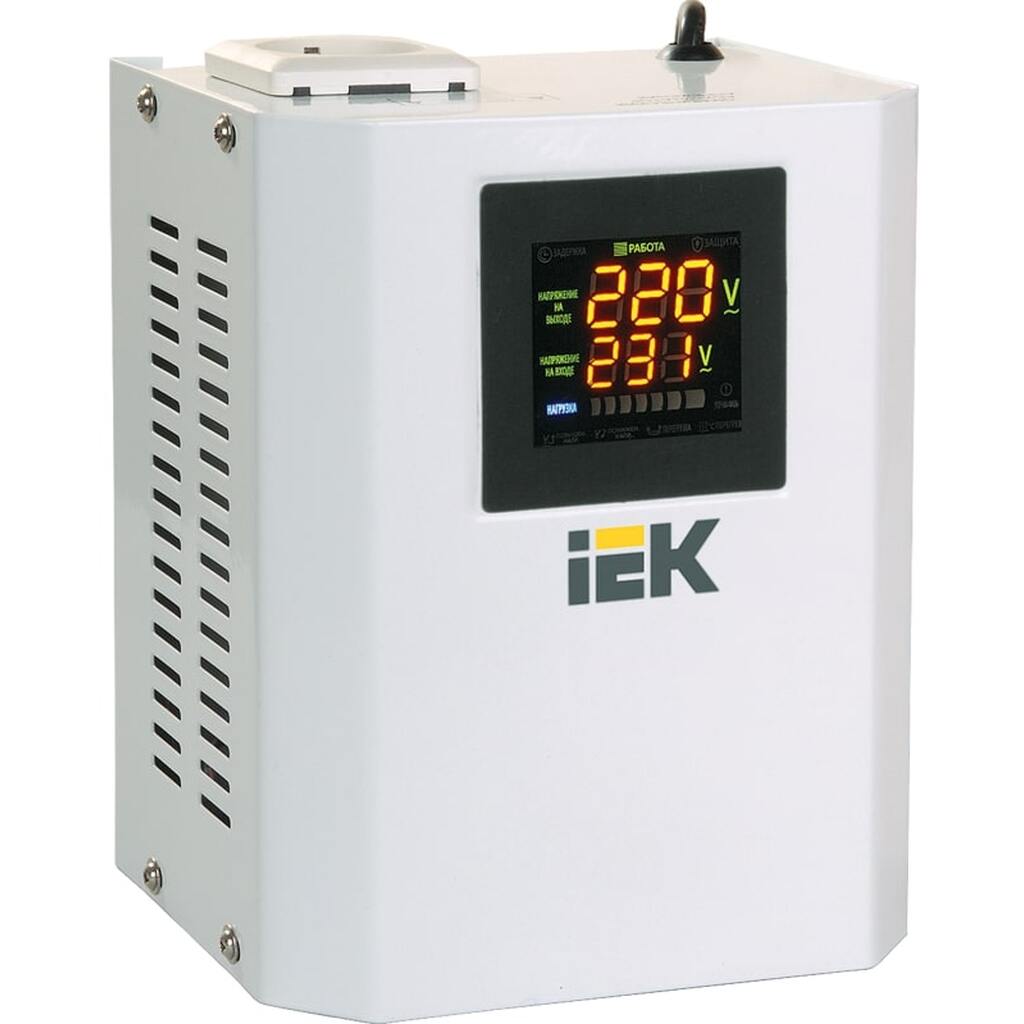 Стабилизатор напряжения (0.5кВА) IEK Boiler IVS24-1-00500 284084