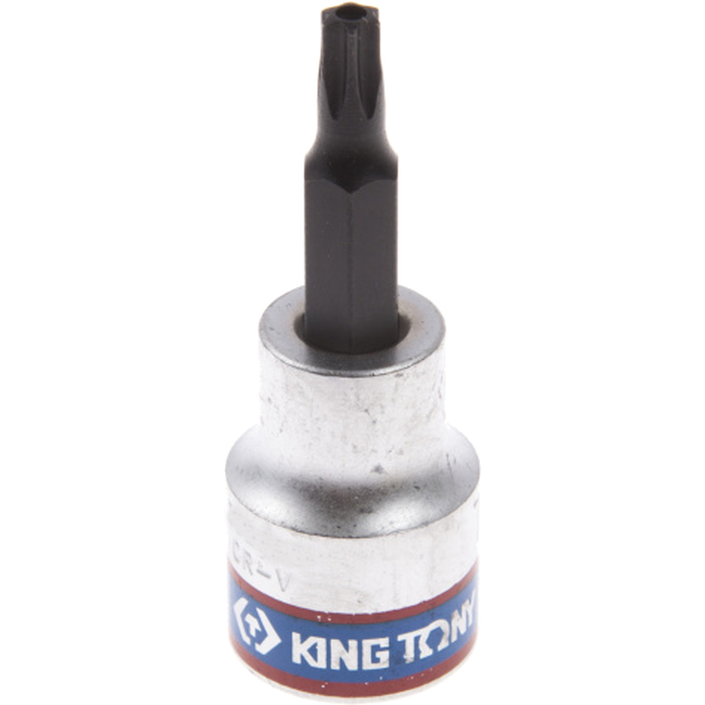 Насадка торцевая TORX с отверстием (T25Н; 50 мм; 3/8DR) KING TONY 302725